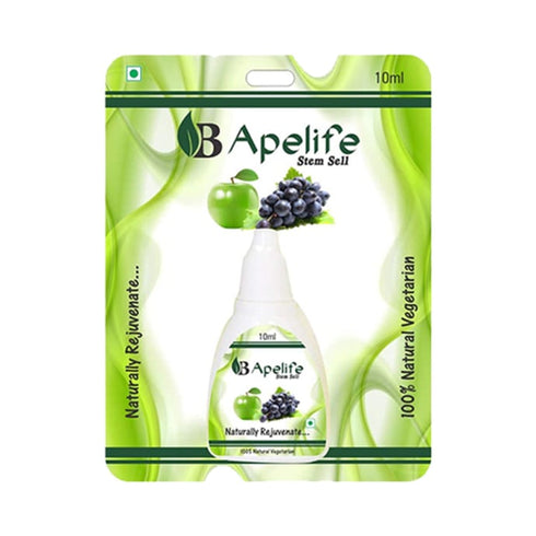 Livebasil Stem Sell Natural Extract of Grapes and Green Apple 10 ml