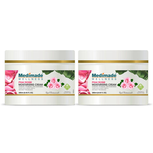 Medimade Wellness Pink Rose Moisturising Cream