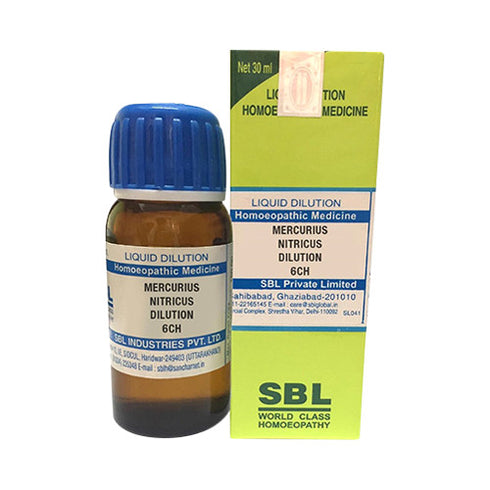 SBL Mercurius Nitricus Dilution 6 CH