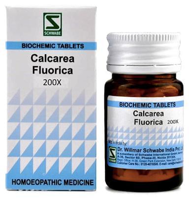 Dr Willmar Schwabe India Calcarea Fluorica Biochemic Tablet 200X