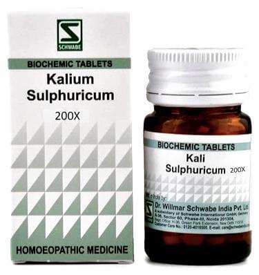 Dr Willmar Schwabe India Kali Sulphuricum Biochemic Tablet 200X