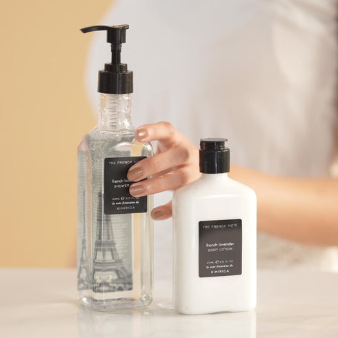 Kimirica The French Note Shower Gel and Body Lotion Body Care Duo