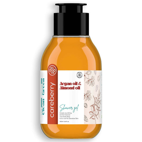 Careberry Argan and Almond Oil Shower Gel