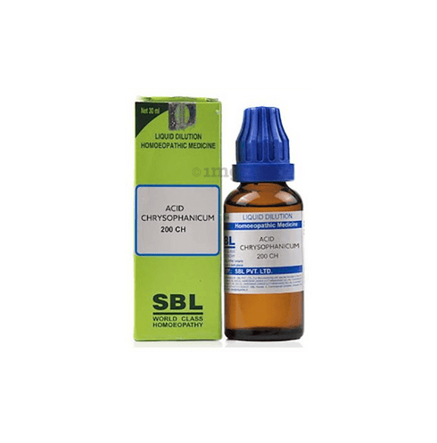 SBL Acid Chrysophanicum Dilution 30 CH