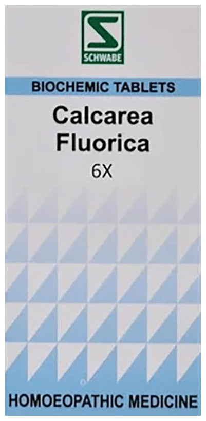 Dr Willmar Schwabe India Calcarea Fluorica Biochemic Tablet 6X