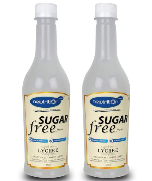Newtrition Plus Sugar Free Lychee Syrup