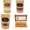 Ghasitaram Holi Sweets Hamper Best of 4| Sugarfree Gujiya, Chiwda, Flavoured Almonds, Nachini Sev Pouches