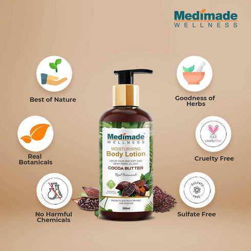 Medimade Wellness Cocoa Butter Moisturising Body Lotion