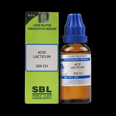 SBL Acid Lacticum Dilution 200 CH