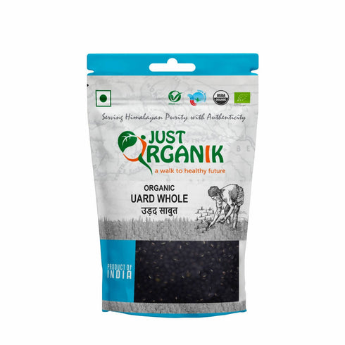 Just Organik Urad Whole Black Dal