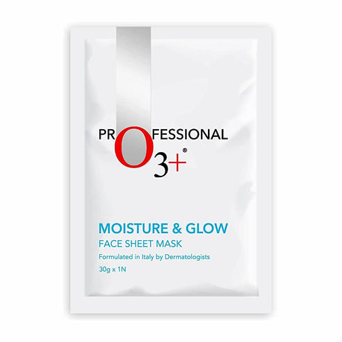 Professional O3+ Moisture & Glow Face Sheet Mask