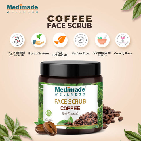 Medimade Wellness Coffee Face Scrub