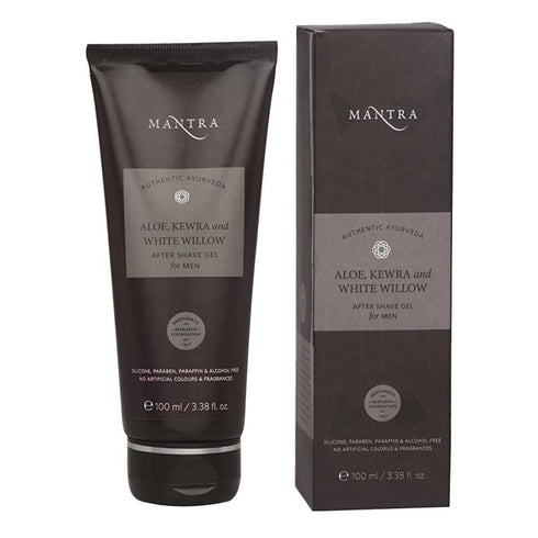 Mantra Herbal Aloe, Kewra & White Willow After Shave Gel For Men