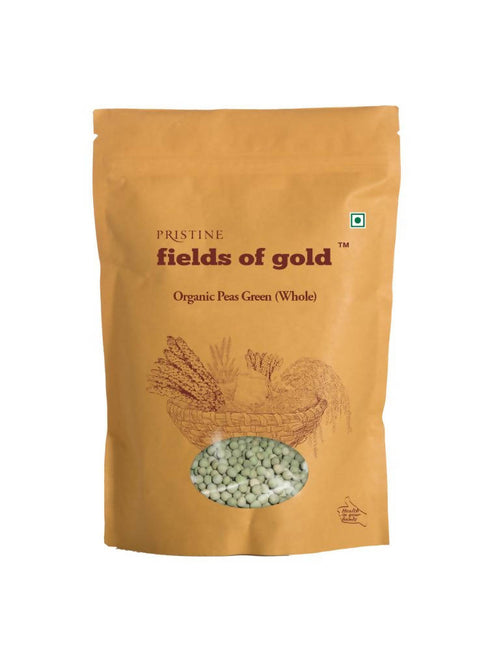 Pristine Fields of Gold | Organic Peas Green Whole