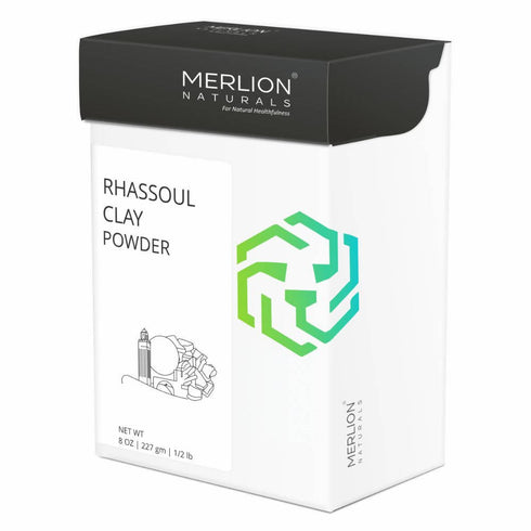 Merlion Naturals Rhassoul Brown Clay Powder