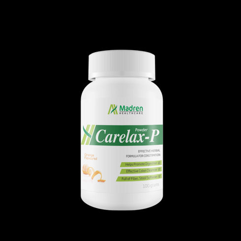 Madren Healthcare Carelax-P Powder Orange 100 g Powder