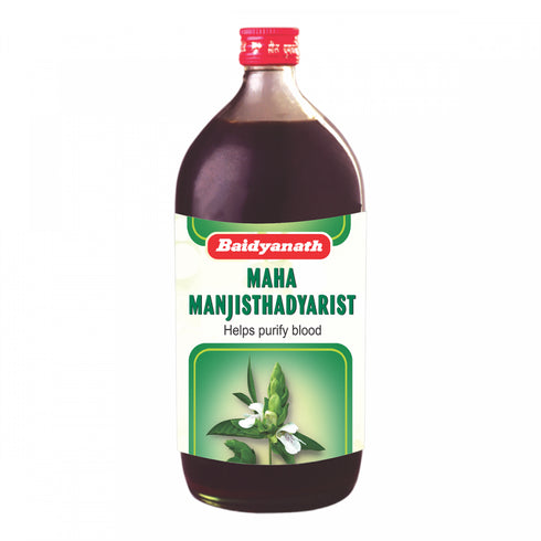 Baidyanath Vansaar Maha Manjishthadyarishta 450ml