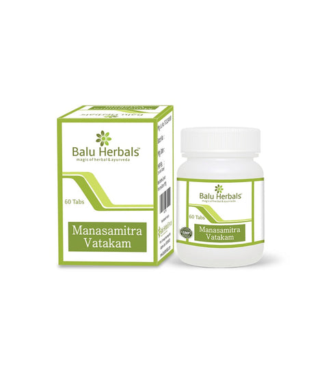 Balu Herbals Manasamitra Vatikam Tablet 60 tablets