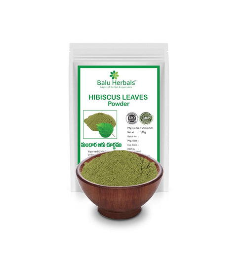 Balu Herbals Mandara Hibiscus Leaves Aku Powder 100g