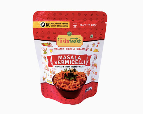 Insta Feast Ready to Cook Masala Vermicelli | 80g Each