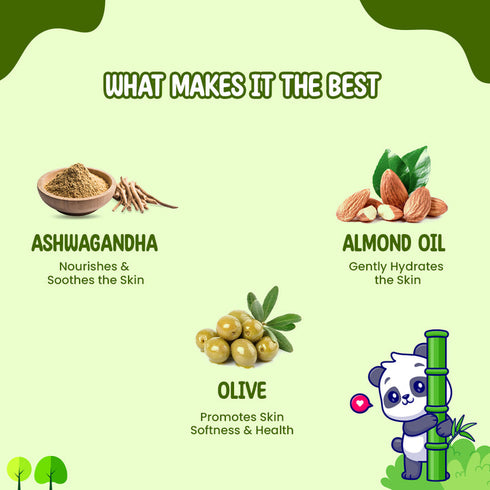 Herb Cience Pandas Baby Massage Oil