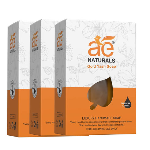 Ae Naturals Handmade Gold Yash Soap 100g