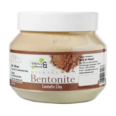 Mesmara Bentonite Clay Powder,jar of 200 gm Powder