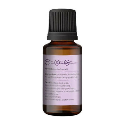Korus Essential Clary Sage Essential Oil | Therapeutic Grade