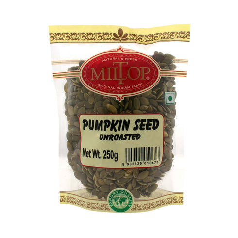 Miltop Pumpkin Seeds Unroasted 250g