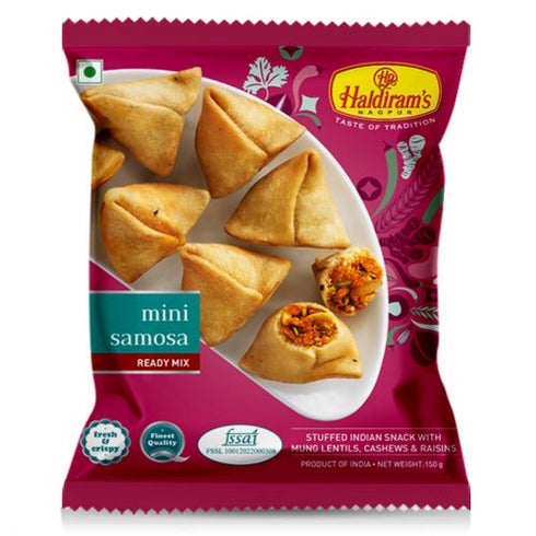 Haldiram Mini Samosa (pack of 4) 200 gms each