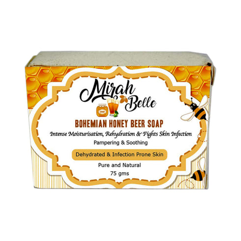 Mirah Belle Bohemian Honey Beer Soap 75g