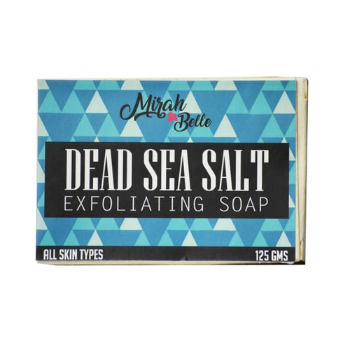 Mirah Belle Dead Sea Salt Exfoliating Soap 125g