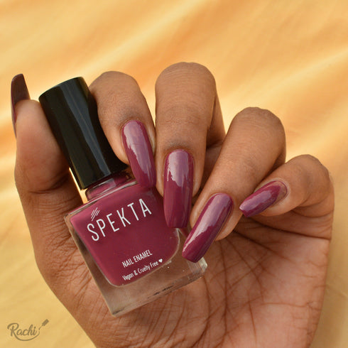 Spekta Gel Shine Nail Polish 06 Money Maker Plum