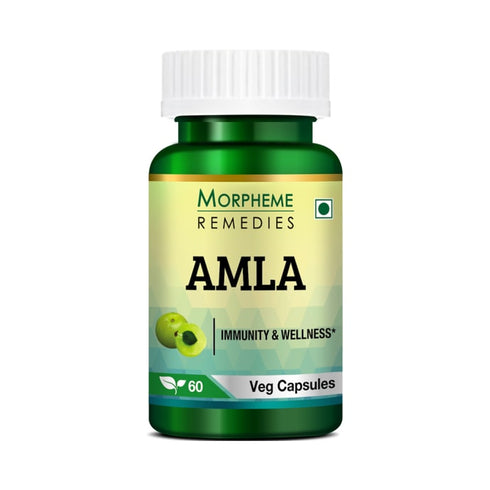 Morpheme Amla Capsule bottle of 60 capsules