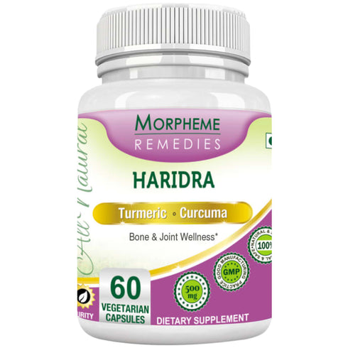 Morpheme Haridra Capsule bottle of 60 capsules