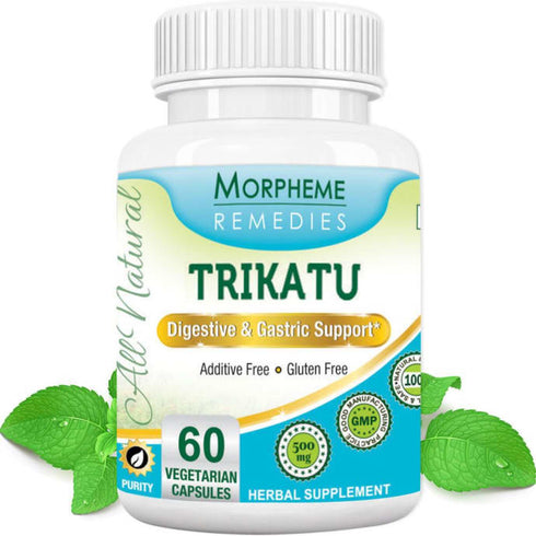 Morpheme Trikatu Capsule bottle of 60 capsules