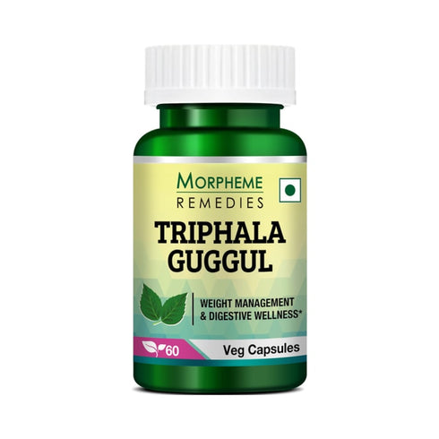 Morpheme Triphala-Guggul Capsule bottle of 60 capsules