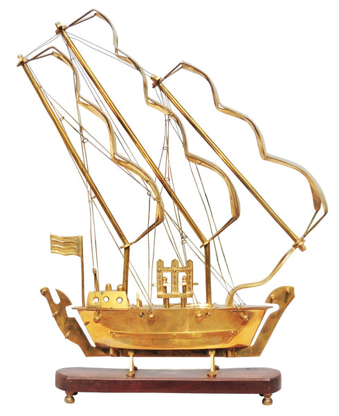 Brass Table Ship 7kg