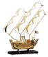 Brass Ship With Wooden Base Big 23.24kg