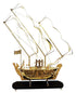 Brass Ship With Wooden Base Big 23.24kg