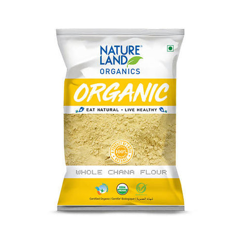 Nature Land Organics Whole Chana Flour