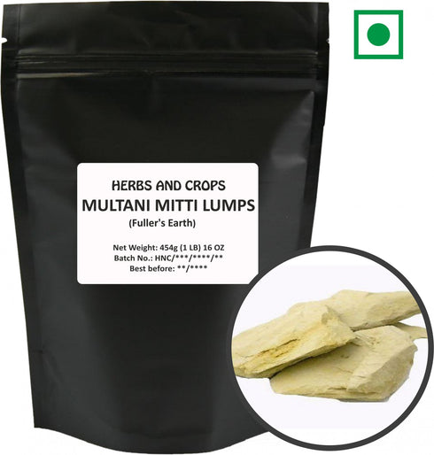 Herbs And Corps Multani Mitti Lumps 454gm