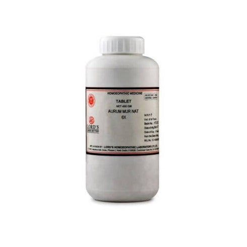 Lord's Homeopathy Aurum Muriaticum Natronatum Tablets