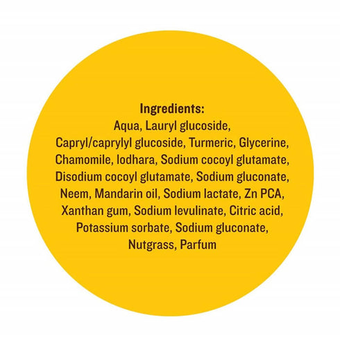 Soultree Nutgrass Face Wash With Neem & Soothing Chamomile