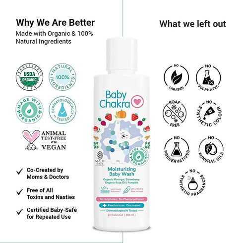 BabyChakra Moisturizing Baby Wash