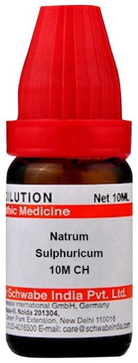 Dr Willmar Schwabe India Natrum Sulphuricum Dilution 10M CH