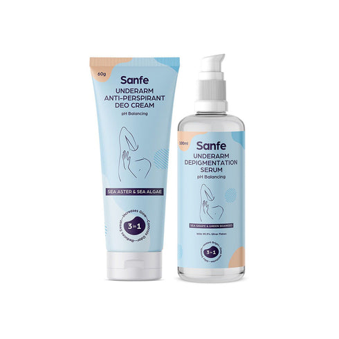 Sanfe Underarm Depigmentation Serum Combo
