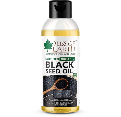 Bliss of Earth Certified Organic Black Seed Oil