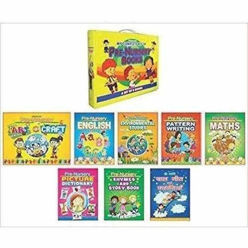 Complete Kit Of Pre|Nursery Books | A Set of 8 Books