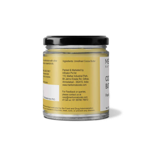 Merlion Naturals Cocoa Butter |Pure & Unrefined
